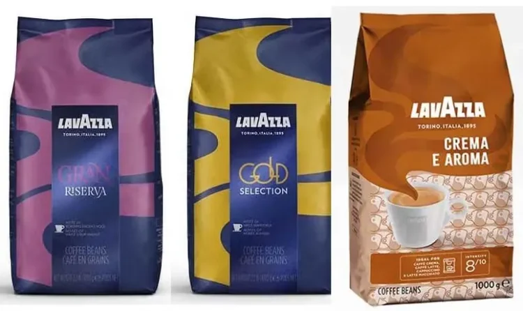 Lavazza whole bean sampler - Premium Blends