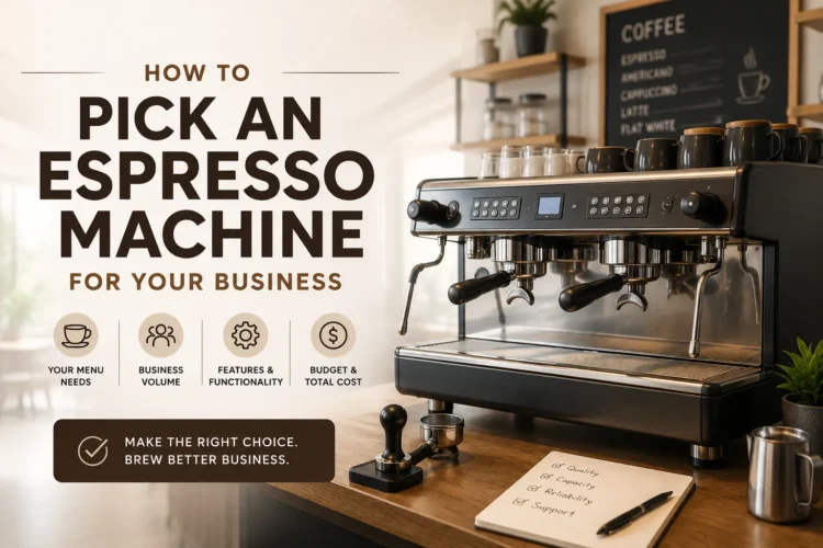 How to Pick an Espresso Machine for Your Business