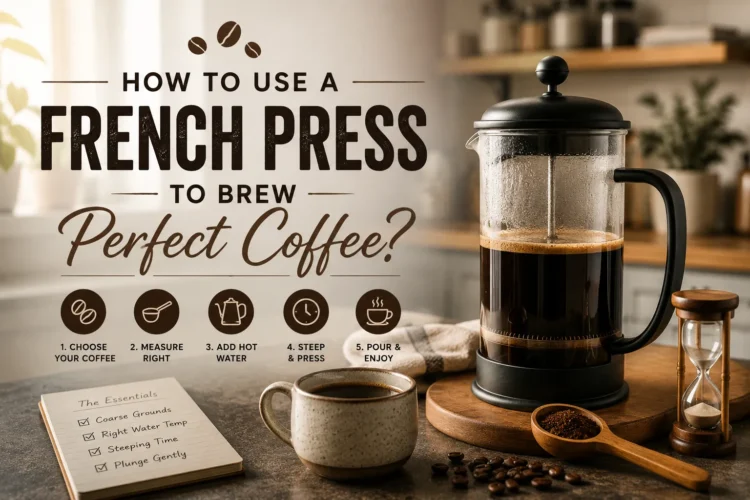 How to Use a French Press to Brew Perfect Coffee