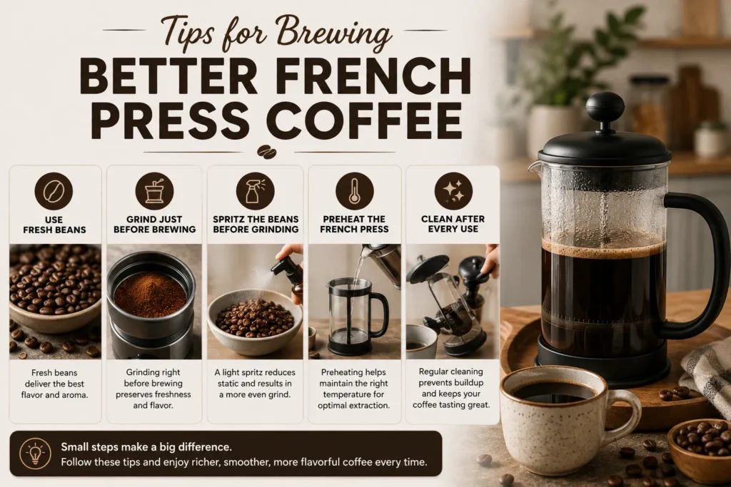 Tips for Brewing Better French Press Coffee