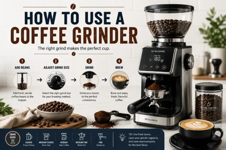 How to Use a Coffee Grinder